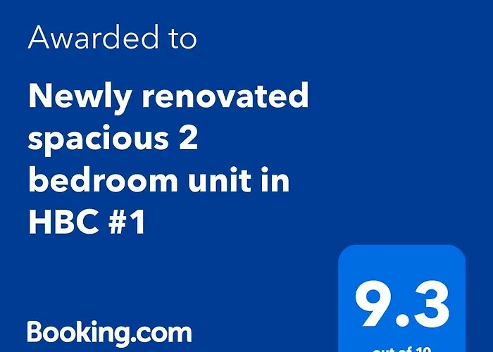 Villa Newly Renovated Spacious 2 Bedroom Unit In Hbc #1